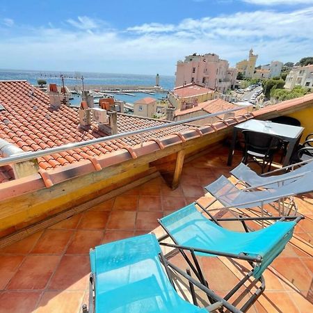 La Perle De Cassis - Terrace With Sea View Apartment Екстериор снимка