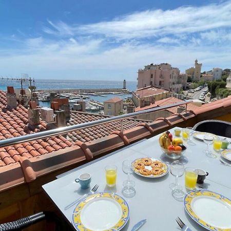 La Perle De Cassis - Terrace With Sea View Apartment Екстериор снимка